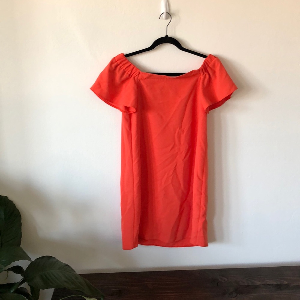 Top shop Off the Should Dress